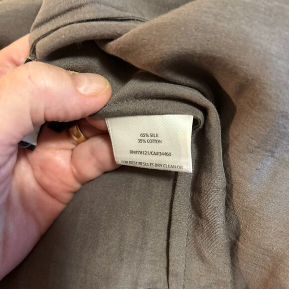 Liz Claiborne Cotton/Silk jacket - Hooded - Picture 7 of 9